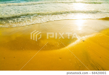 Golden shore in La Speranza beach 68420001