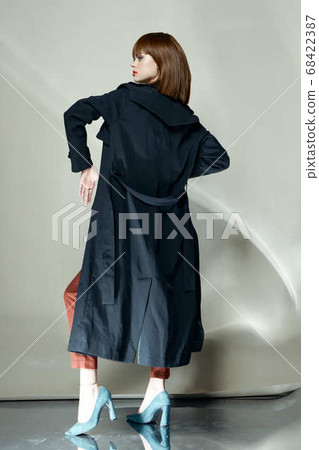 Fashionable person elegant photo studio modern style 68422387