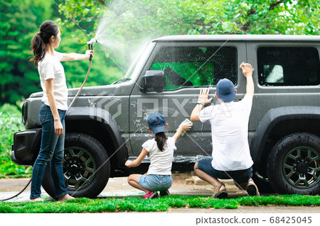 家庭洗車 68425045