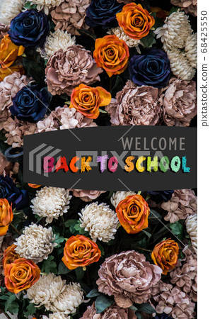 Back to School banner. Education and school 68425550