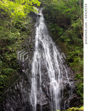 Akigawa Valley Waterfall and Clear Stream 68426334