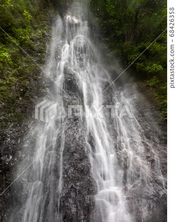 Akigawa Valley Waterfall and Clear Stream 68426358