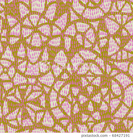 Geometric abstract seamless pattern. Multicolored stained glass window illustration. Kaleidoscope and Lace background Geometric abstract seamless pattern. Multicolored stained glass window illustration. Kaleidoscope and Lace background 68427191