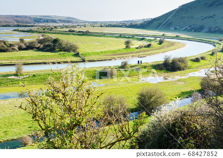 View of Cuckmere river, Sussex 68427852