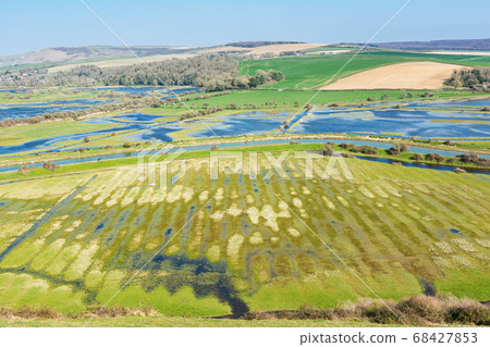 View of Cuckmere river, Sussex View of Cuckmere river, Sussex 68427853