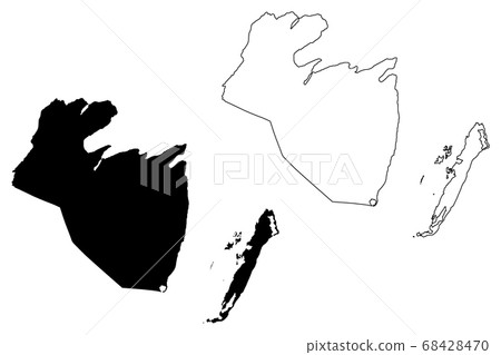 Corozal District (Belize, Districts of Belize) map 68428470