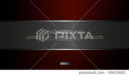 Abstract textured background in a shade of red with a horizontal frame in gray with a border Abstract textured background in a shade of red with a horizontal frame in gray with a border 68428681