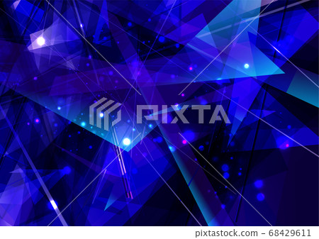 Sparkling crystal-like abstract background material 68429611