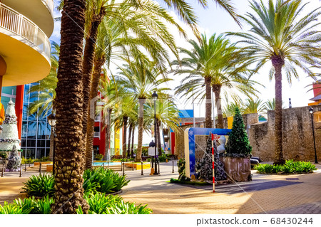 Willemstad, Curacao, Netherlands - coloured 68430244