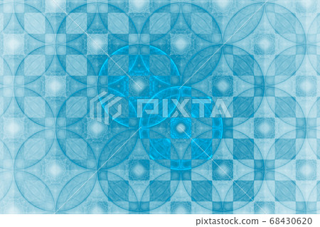 Fractal shapes fantasy pattern - Stock Illustration [68430620] - PIXTA