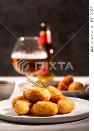 Tapas croquettes, traditional Spanish or French Tapas croquettes, traditional Spanish or French 68431044