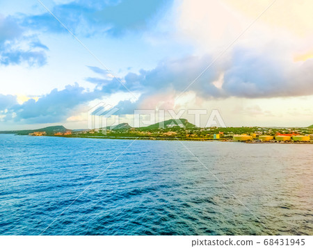 The Island Curacao is a tropical paradise in the 68431945