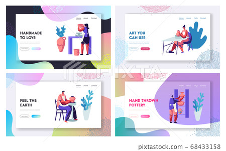 Pottery Manufacturing Website Landing Page Pottery Manufacturing Website Landing Page 68433158