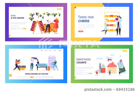 Delicious Food and Drink Producing Landing Page 68433186