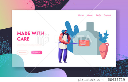 Pottery Manufacturing Website Landing Page 68433719