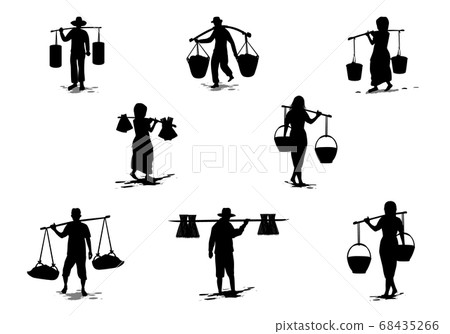 agriculturist cartoon shape vector design agriculturist cartoon shape vector design 68435266