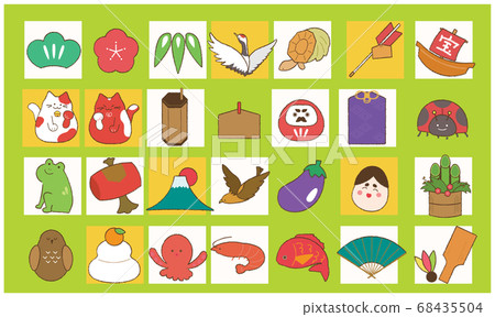 幸運的一點插圖,用線條設置 幸運的一點插圖,用線條設置 68435504