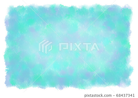 淺藍色水彩觸摸背景 68437341