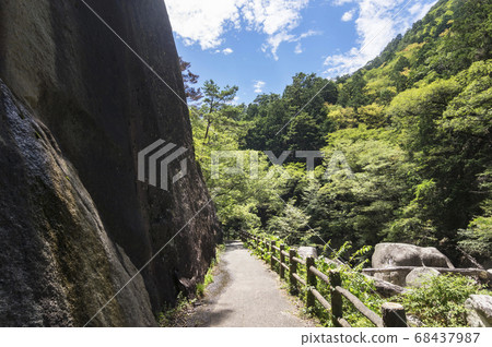 Scenic view of Shosenkyo 68437987