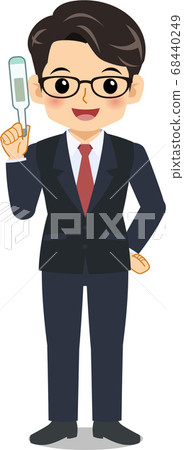 Male office worker Male office worker 68440249