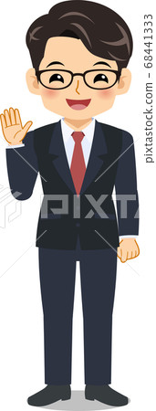 Male office worker Male office worker 68441333