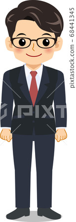 Male office worker 68441345