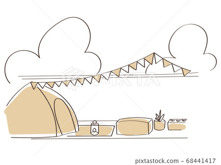 Illustration of bellamping 68441417