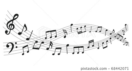 音樂背景素材 68442071