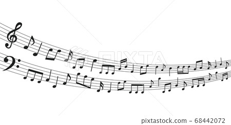 Music background material 68442072