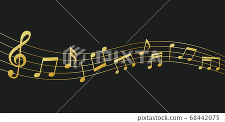 音樂背景素材 68442075