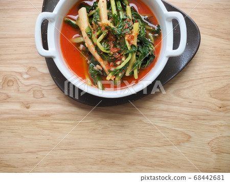 Korean traditional food Yeolmu Kimchi 68442681