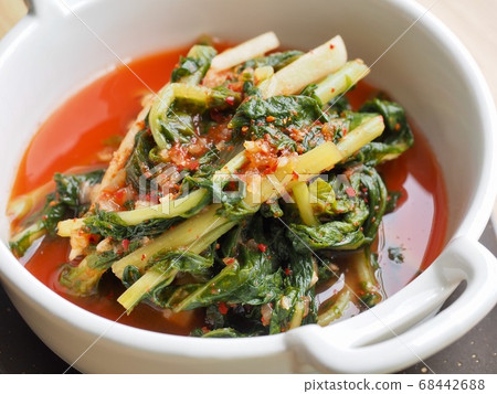 Korean traditional food Yeolmu Kimchi 68442688