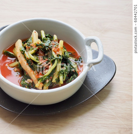 Korean traditional food Yeolmu Kimchi 68442701