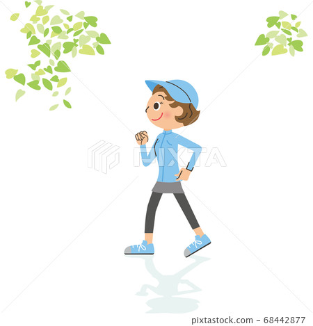 Walking, walking, running, health, beauty 68442877