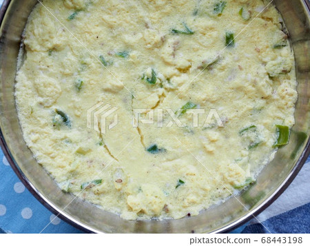 Asian food steamed egg, cooking Asian food steamed egg, cooking 68443198
