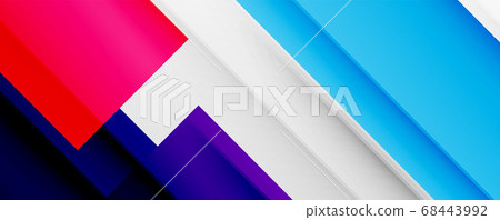 Geometric abstract backgrounds with shadow lines, modern forms, rectangles, squares and fluid gradients. Bright colorful stripes cool backdrops Geometric abstract backgrounds with shadow lines, modern forms, rectangles, squares and fluid gradients. Bright colorful stripes cool backdrops 68443992