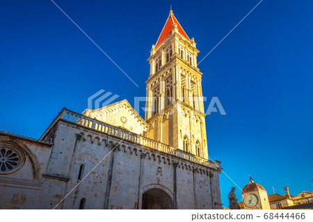 The Cathedral of St. Lawrence in Trogir town at The Cathedral of St. Lawrence in Trogir town at 68444466
