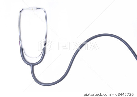 Black stethoscope Black stethoscope 68445726