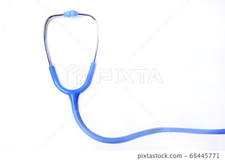 Blue stethoscope 68445771