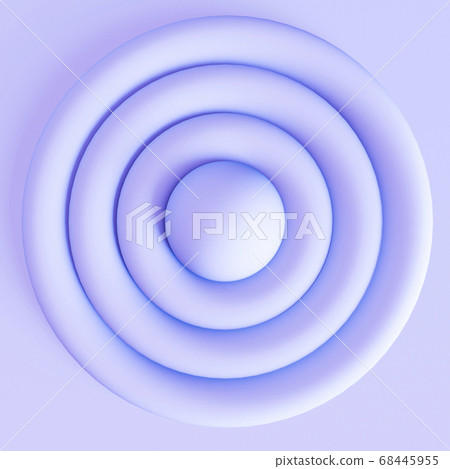 Abstract 3d background. 3D render. Monochrome light blue or lilac Scene with simple geometrical forms in minimal style. Static composition. Abstract 3d background. 3D render. Monochrome light blue or lilac Scene with simple geometrical forms in minimal style. Static composition. 68445955