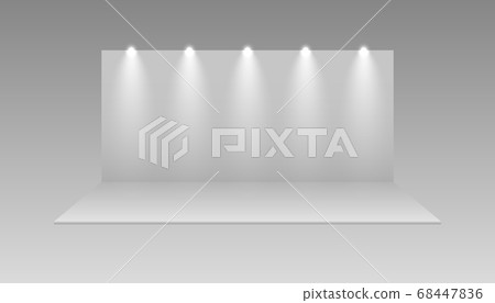 Expo stands mockup. 68447836