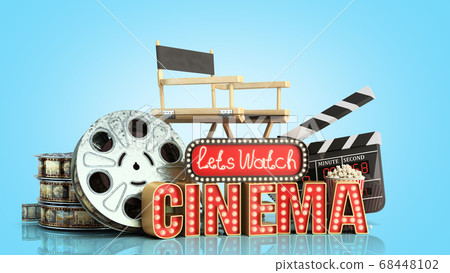 Online theatre cinema had light concept nave lets Online theatre cinema had light concept nave lets 68448102