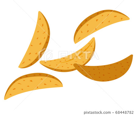 Vector illustration of french fries french fries 68448782