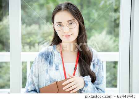 Young female office worker work style reform Young female office worker work style reform 68449443