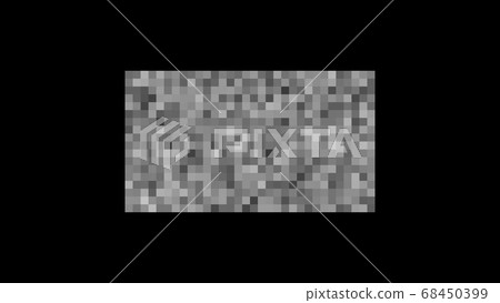 Pixel censored. Black censor bar concept. Censorship rectangle. Abstract black and white pixels geometric background. 68450399