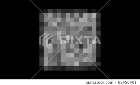 Pixel censored. Black censor bar concept. Censorship square. 68450401