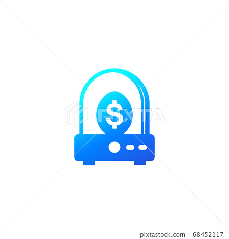 business incubator icon on white business incubator icon on white 68452117