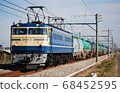 EF65 oil freight train going on the Takasaki line in the afternoon 68452595