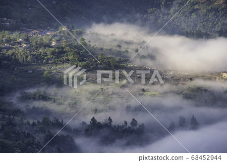 Y Ty town in LaoCai, VietNam. Y Ty town in LaoCai, VietNam. 68452944