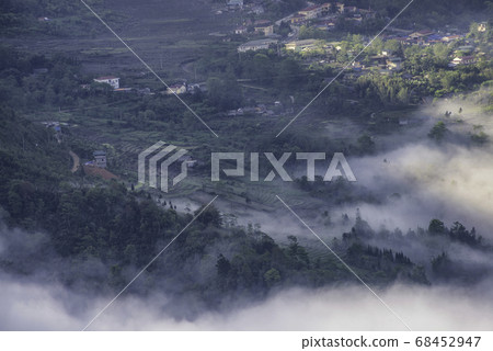 Y Ty town in LaoCai, VietNam. Y Ty town in LaoCai, VietNam. 68452947